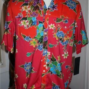 Equihua Mercado Pink Red Floral NWT